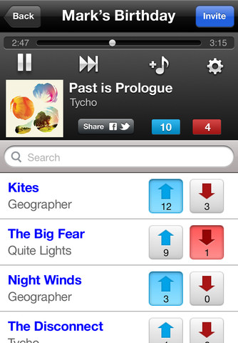 TuneTug party music app