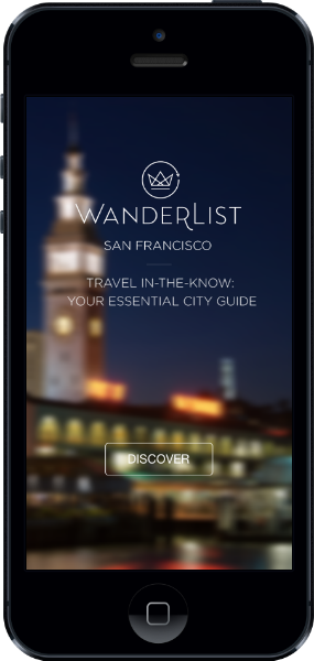 Wanderlist, digital travel app
