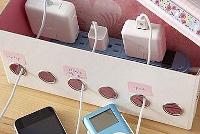 charging station diy decor for your technology