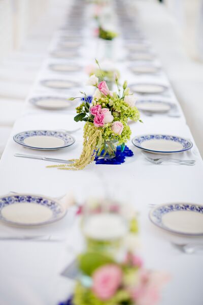 table decor and setting
